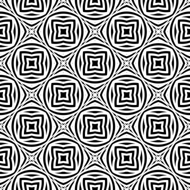 kesintisiz tek renkli geometrik desen tasarım