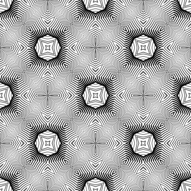 kesintisiz tek renkli çizgili desen tasarım