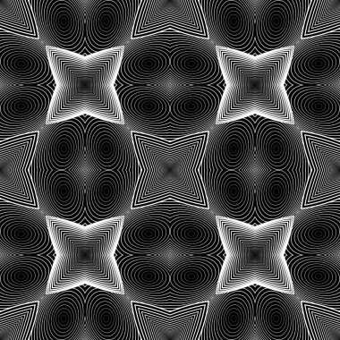 kesintisiz tek renkli çizgili desen tasarım