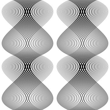 Sorunsuz tek renkli sallanan desen tasarım