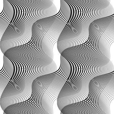 Sorunsuz tek renkli sallanan desen tasarım