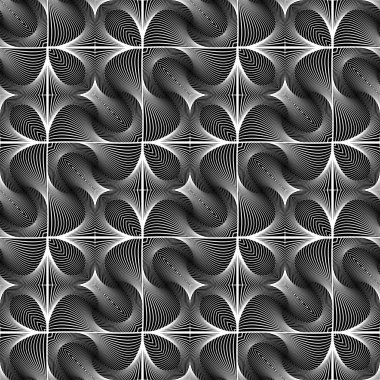 kesintisiz tek renkli çizgili desen tasarım