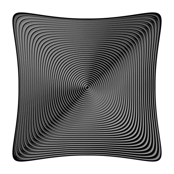 Design monochrome Illusion Hintergrund — Stockvektor