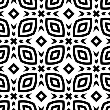 kesintisiz tek renkli geometrik desen tasarım