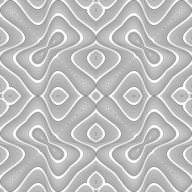 Sorunsuz tek renkli sallanan desen tasarım