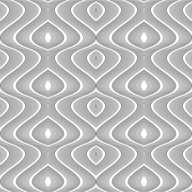 Sorunsuz tek renkli sallanan desen tasarım