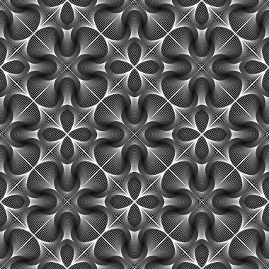 kesintisiz tek renkli çiçek desen tasarım