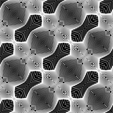 kesintisiz tek renkli dekoratif desen tasarım