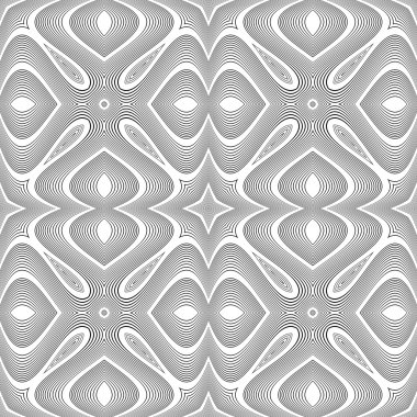 Sorunsuz tek renkli sallanan desen tasarım