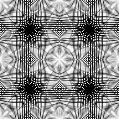 kesintisiz tek renkli ızgara desen tasarım