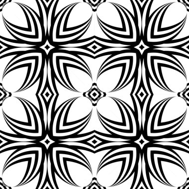 Sorunsuz dekoratif çiçek desen tasarım