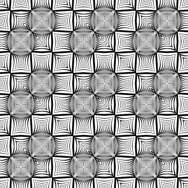 kesintisiz tek renkli dekoratif desen tasarım