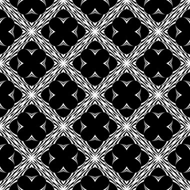 kesintisiz tek renkli geometrik desen tasarım