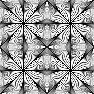 kesintisiz tek renkli çizgiler desen tasarım