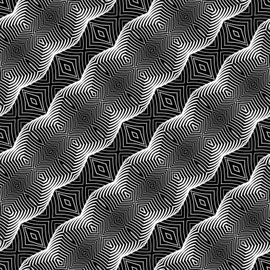 kesintisiz tek renkli dekoratif desen tasarım