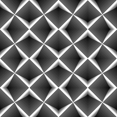 kesintisiz tek renkli elmas desen tasarım