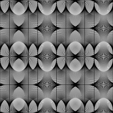 kesintisiz tek renkli ızgara desen tasarım