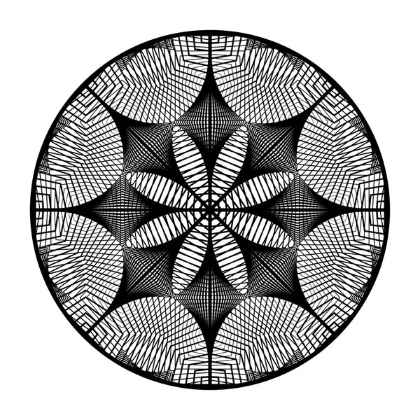 Design monochrome grille fond texturé — Image vectorielle