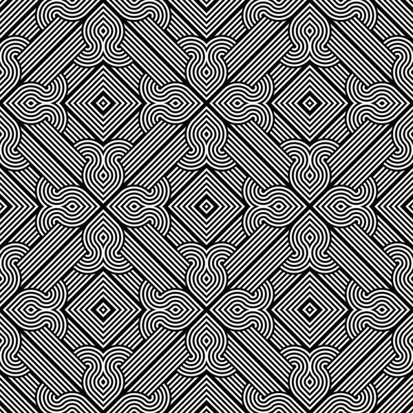 kesintisiz tek renkli geometrik desen tasarım