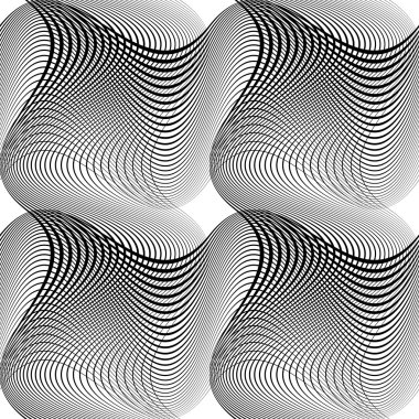 Sorunsuz tek renkli sallanan desen tasarım