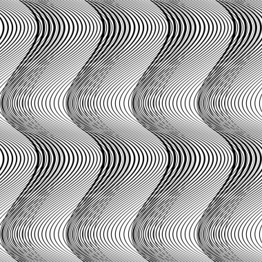 Sorunsuz tek renkli sallanan desen tasarım