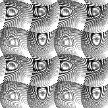 Sorunsuz tek renkli sallanan desen tasarım