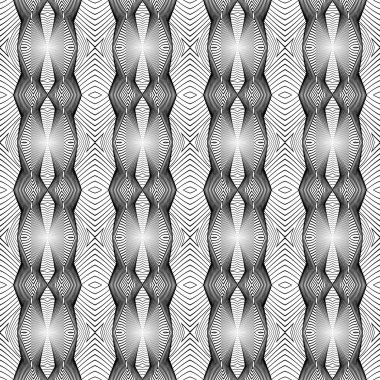 kesintisiz tek renkli dekoratif desen tasarım