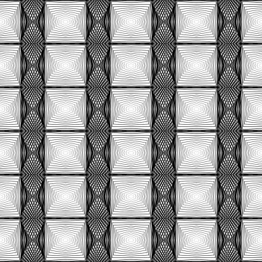 kesintisiz tek renkli ızgara desen tasarım