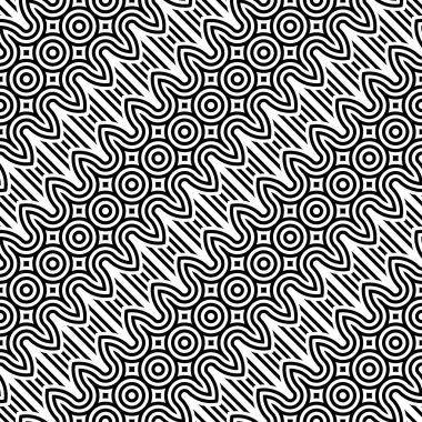 Sorunsuz tek renkli zikzak desen tasarım