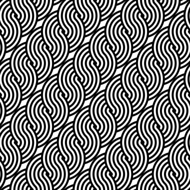 Sorunsuz tek renkli sallanan desen tasarım