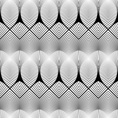 kesintisiz tek renkli çizgili desen tasarım