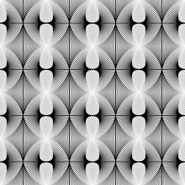 kesintisiz tek renkli dekoratif desen tasarım