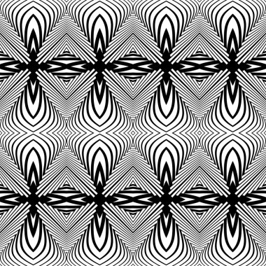 kesintisiz tek renkli dekoratif desen tasarım