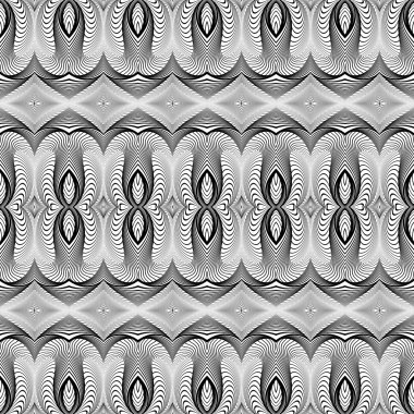 kesintisiz tek renkli dekoratif desen tasarım