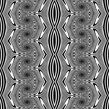 kesintisiz tek renkli dekoratif desen tasarım