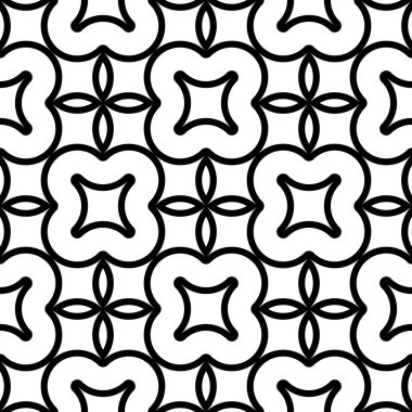 kesintisiz tek renkli dekoratif desen tasarım