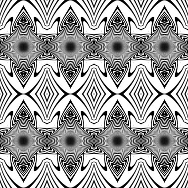 kesintisiz tek renkli çizgili desen tasarım