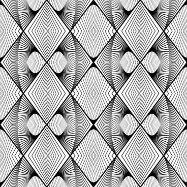 Sorunsuz tek renkli zikzak desen tasarım