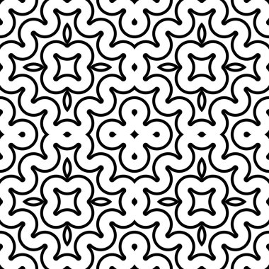 kesintisiz tek renkli dekoratif desen tasarım