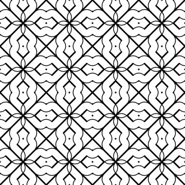 kesintisiz tek renkli dekoratif desen tasarım