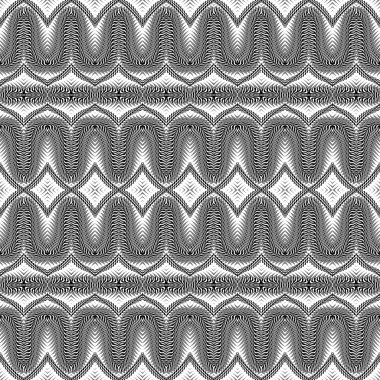 kesintisiz tek renkli dekoratif desen tasarım