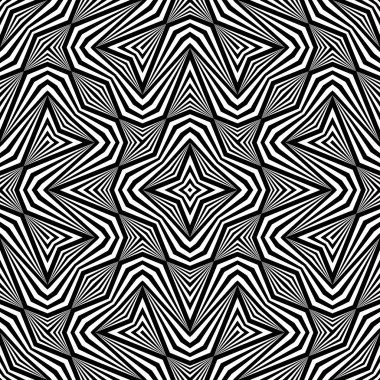 kesintisiz tek renkli dekoratif desen tasarım