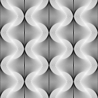 Dekoratif desen sallayarak sorunsuz tek renkli tasarım