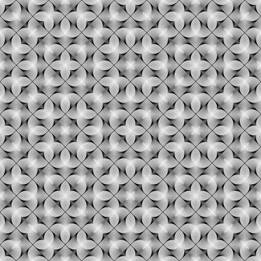 kesintisiz tek renkli dekoratif desen tasarım