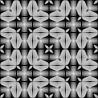 kesintisiz tek renkli dekoratif desen tasarım