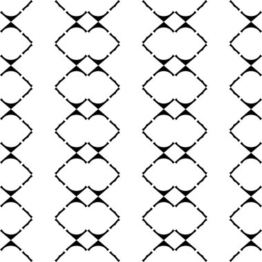 kesintisiz tek renkli geometrik desen tasarım