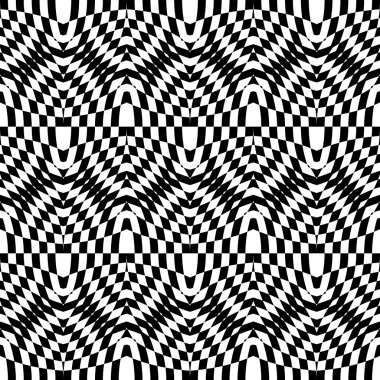 Sorunsuz tek renkli kareli desen tasarım