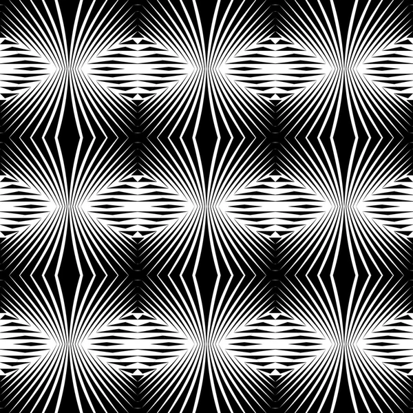 Design seamless monochrome pattern — Stock Vector