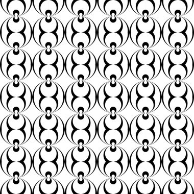 kesintisiz tek renkli geometrik desen tasarım