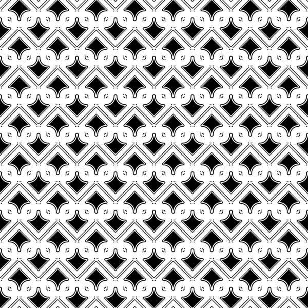 Design Seamless Grating Pattern Abstract Monochrome Geometric Background Vector Art — Stock Vector